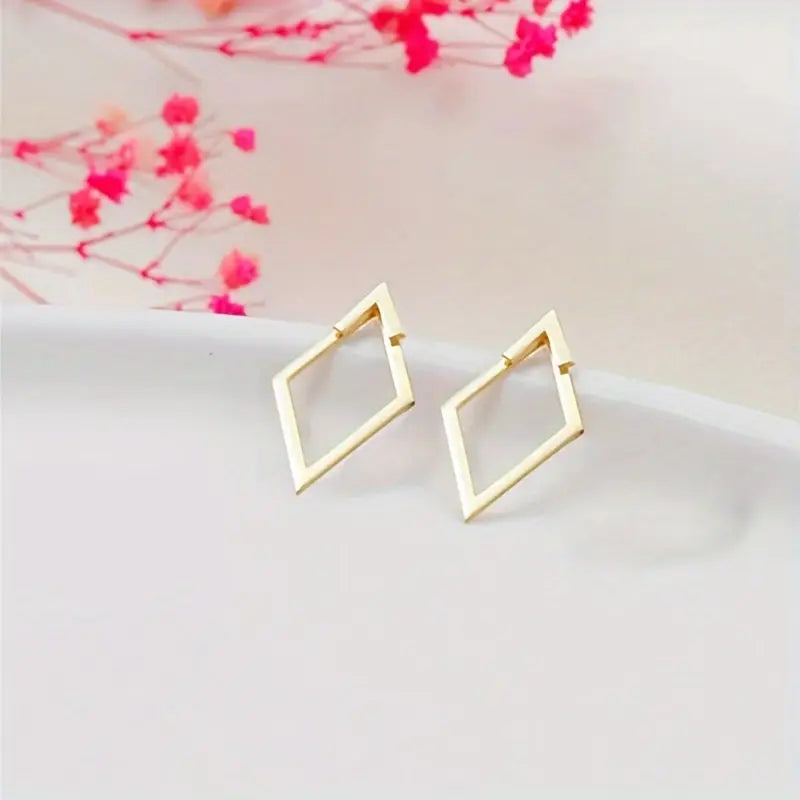 Geometrische Oorbellen – Boho Chic met Minimalistische Vorm