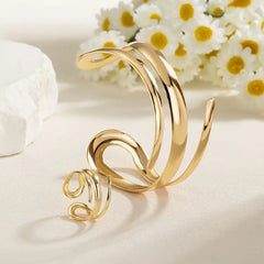 Trendy Verstelbare Armband + Ring Set – Sieraden voor Vrouwen